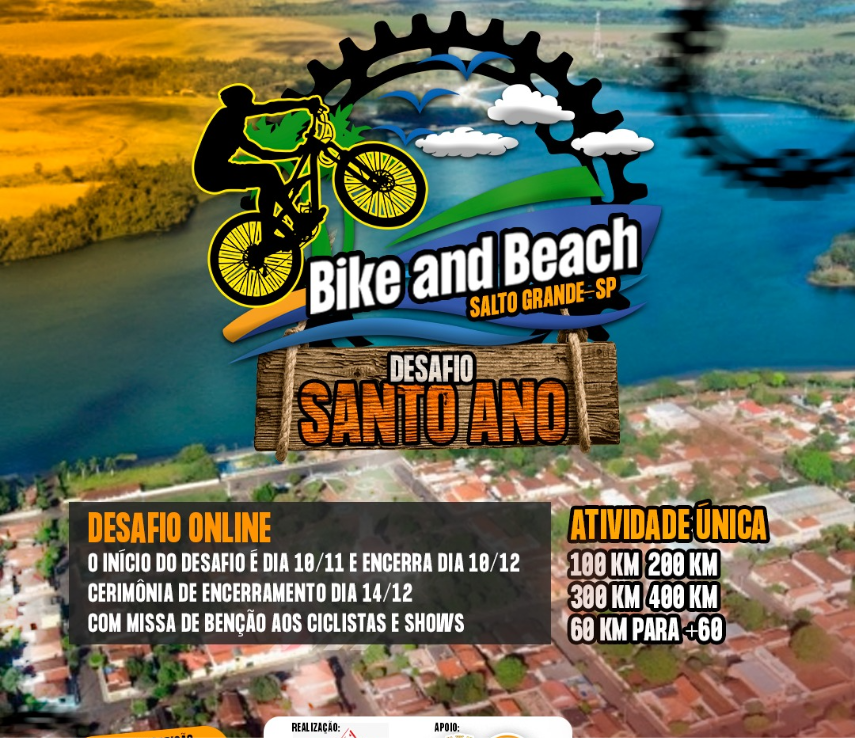 Bike and Beach: Desafio Santo Ano - Online!